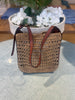 Straw bucket bag