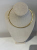 Gold loop choker