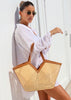 Rattan Tote Bag
