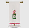 Mistletoe Bubbly Tea Towel