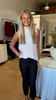 Oyster Ribbed Neck Sleeveless Top