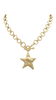 Textured heart necklace