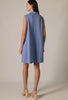 Cornflower Blue Collard Swing Dress
