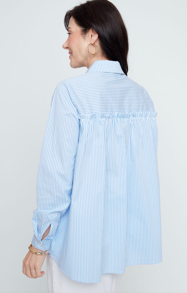 Blue Stripe blouse