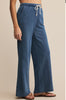 Vintage Indigo Knit Denim Pants