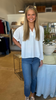 White collard blouse