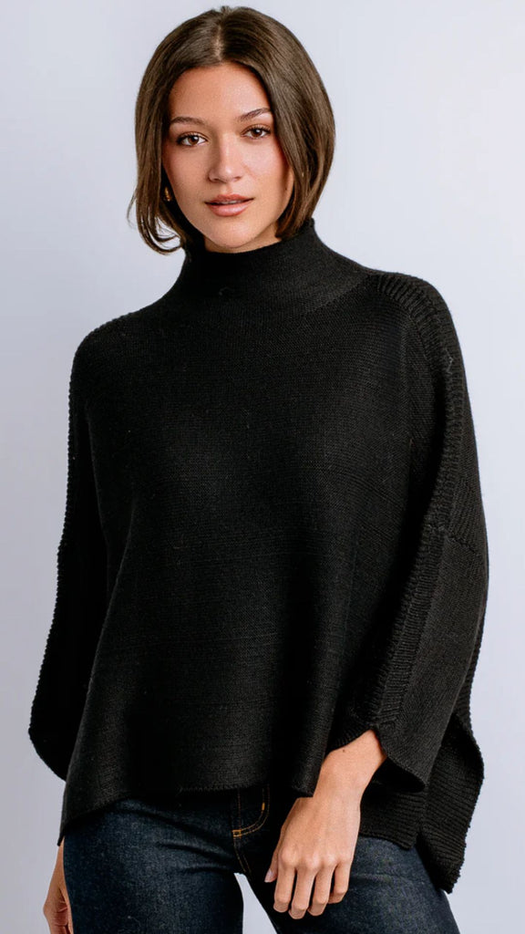 Black Boho Sweater