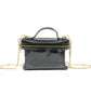 Black clear crossbody