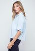Chambray Striped Blouse