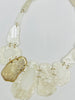 Ivory Abstract Acrylic necklace