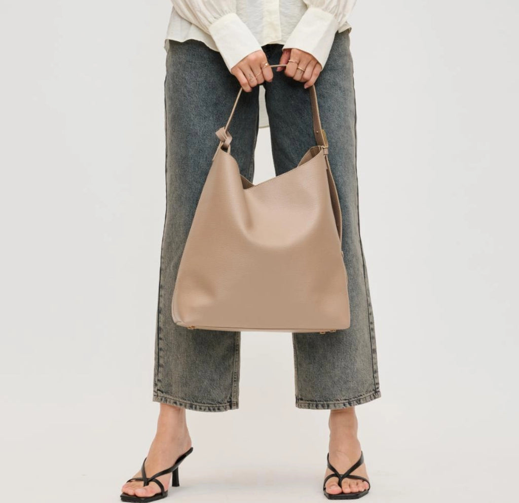 Taupe Shoulder bag