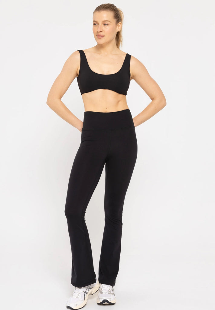 Black Flare Leggings