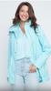 Capri Blue Waterproof Rain Jacket