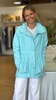 Capri Blue Waterproof Rain Jacket