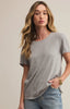 Gray Slub Tee
