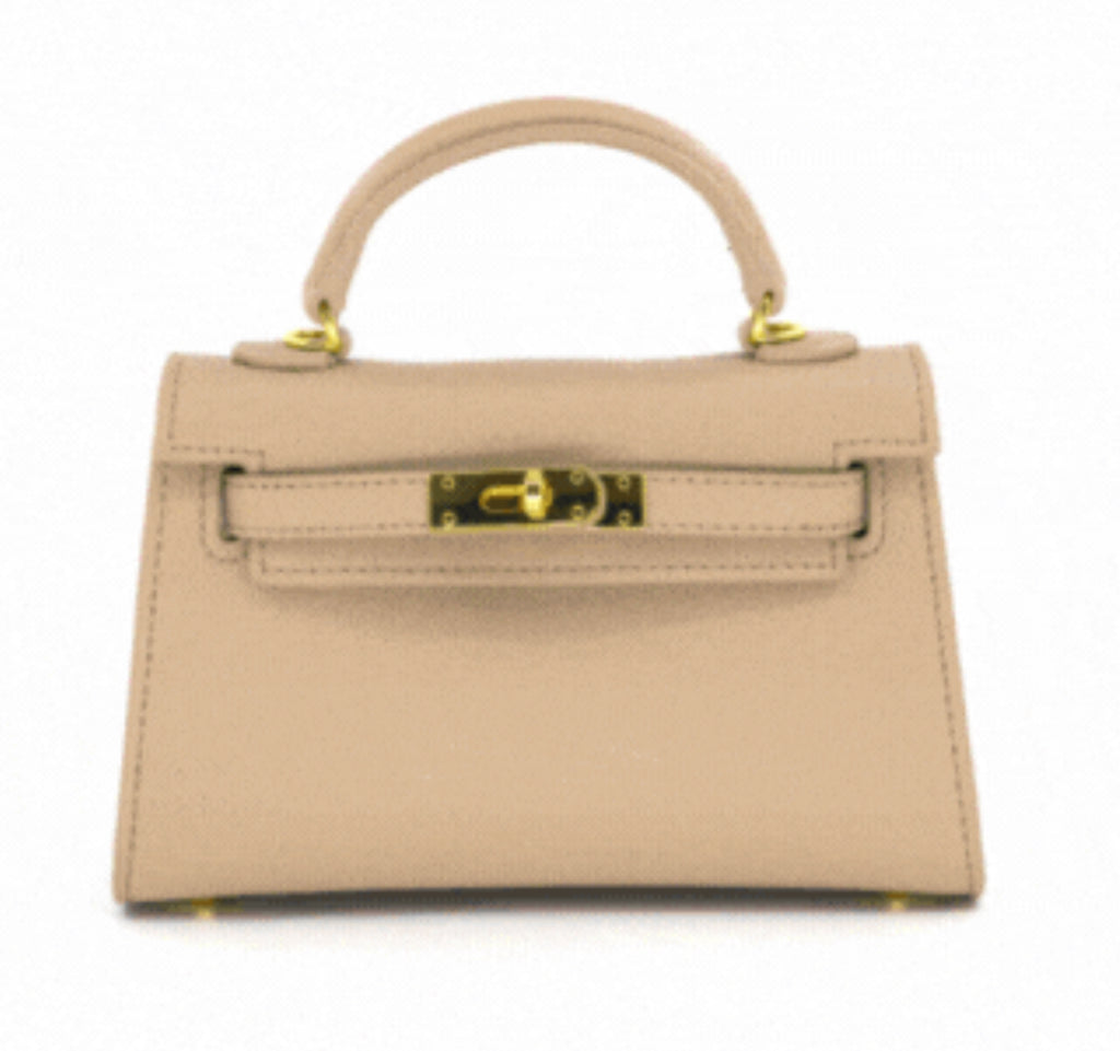 Taupe mini bag