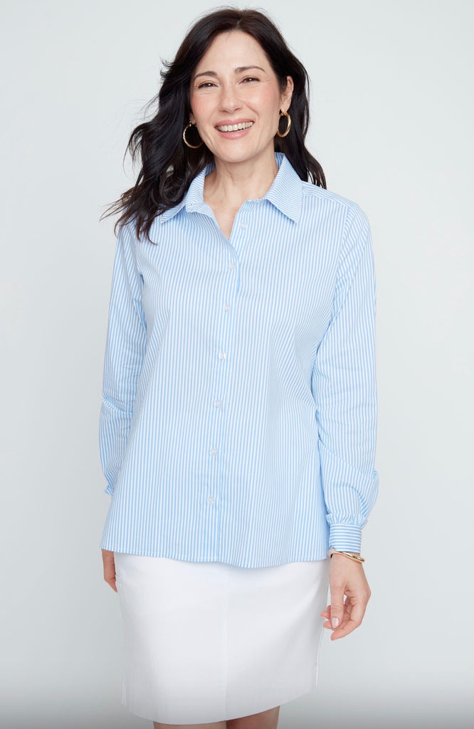 Blue Stripe blouse