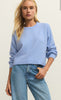 Light blue crew sweater