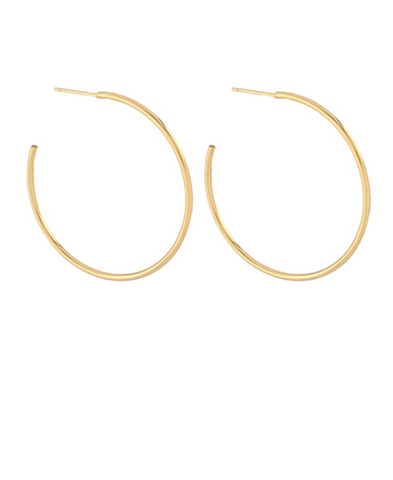 Gold teardrop earrings