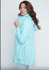Capri Blue Waterproof Rain Jacket