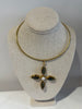 Gold loop choker