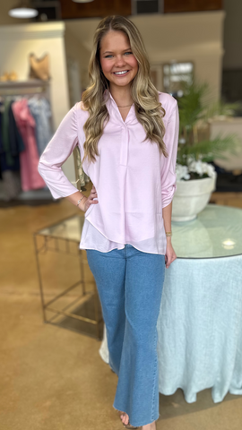 Ballerina Button Blouse