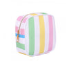 Striped small pouch