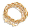 Cross beaded bracelet set