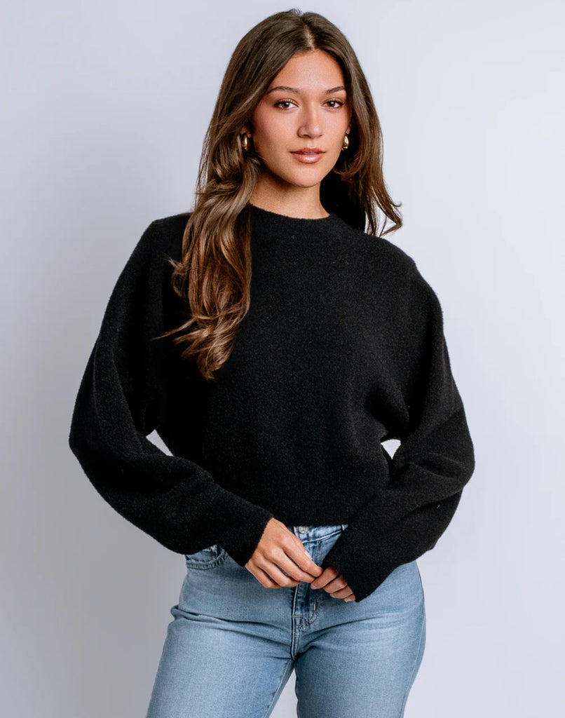 Black Carrara Sweater