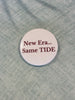 White New Era..Same Tide Button