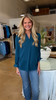 Lagoon V neck Blouse