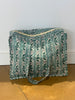 Green Floral Large Tote