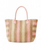 Pink Striped Tote