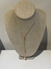Teardrop Y Necklace