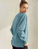 Blue Cozy Fleece sweatshirt