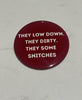 Crimson Tennessee Button