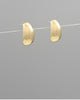 Gold teardrop earrings