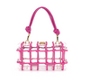 Pink Knot Clear Purse