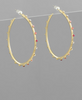 Multi Beaded Hoops