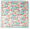 Mint Multi Flower Silky Scarf