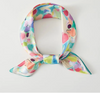 Mint Multi Flower Silky Scarf