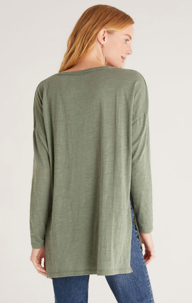 Olive Super Chill Long Sleeve Tee